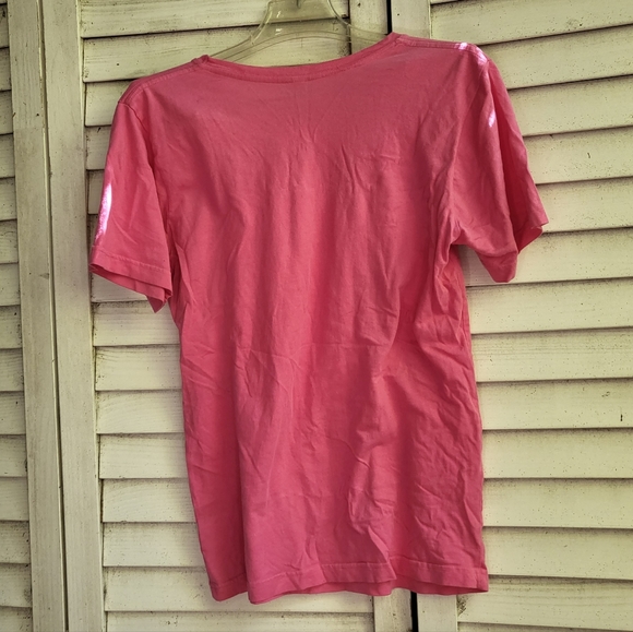 Bright pink Crunk Witch crying dog band tee - Picture 3 of 5